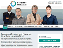 Tablet Screenshot of libertyfg.com